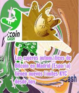 Btc cash machine en españa